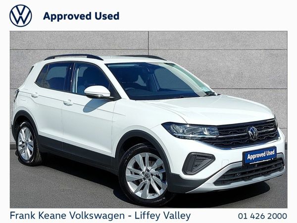 Volkswagen T-Cross Hatchback, Petrol, 2025, White