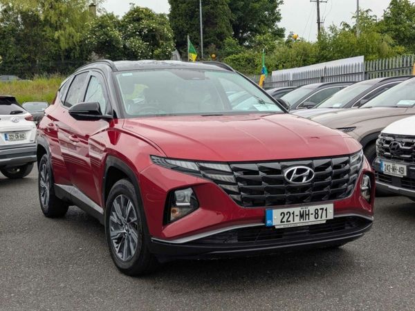 Hyundai Tucson SUV, Petrol Hybrid, 2022, Red
