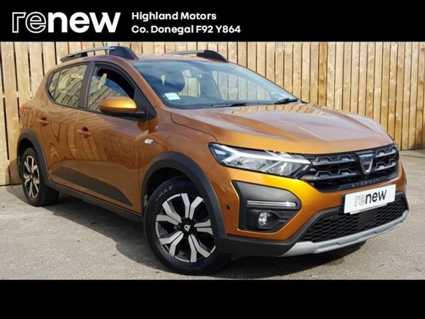 Dacia Sandero Stepway Hatchback, Petrol, 2022, Orange