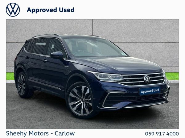 Volkswagen Tiguan Allspace SUV, Diesel, 2023, Blue