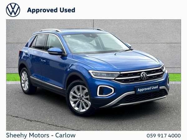 Volkswagen T-Roc SUV, Petrol, 2022, Blue