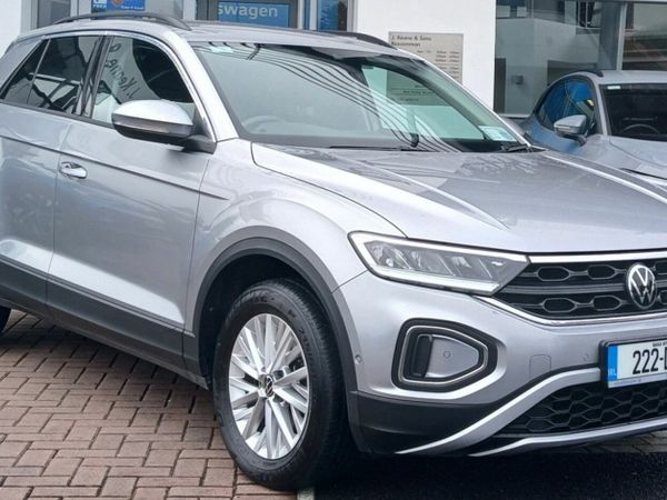 Volkswagen T-Roc SUV, Petrol, 2022, Silver