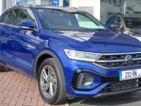 Volkswagen T-Roc SUV, Petrol, 2023, Blue