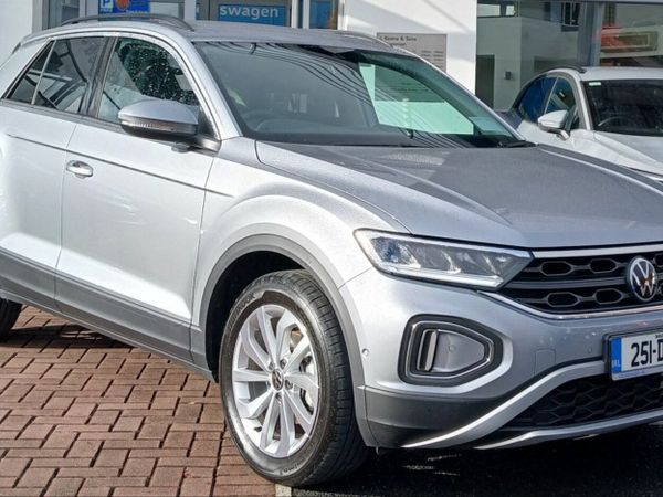 Volkswagen T-Roc SUV, Petrol, 2025, Silver