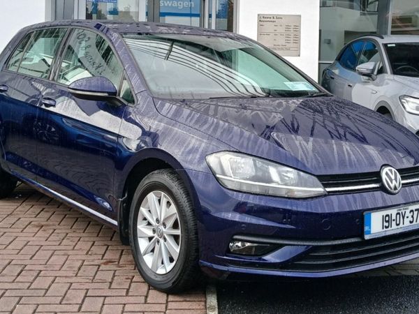 Volkswagen Golf Estate, Petrol, 2019, Blue