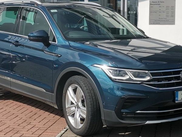 Volkswagen Tiguan SUV, Diesel, 2022, Blue