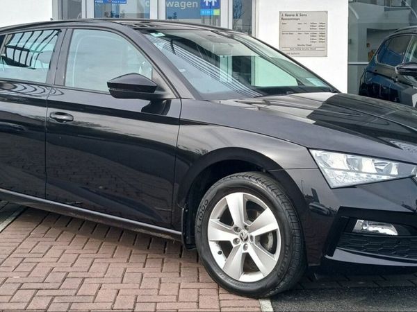 Skoda Scala Hatchback, Petrol, 2021, Black