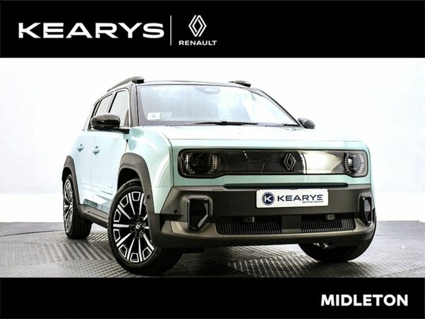 Renault 4 SUV, Electric, 2026, Green