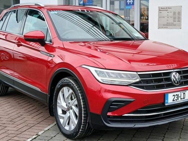 Volkswagen Tiguan SUV, Diesel, 2023, Red