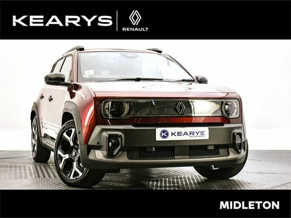 Renault 4 SUV, Electric, 2026, Red