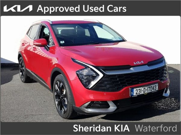 Kia Sportage SUV, Petrol Plug-in Hybrid, 2023, Red