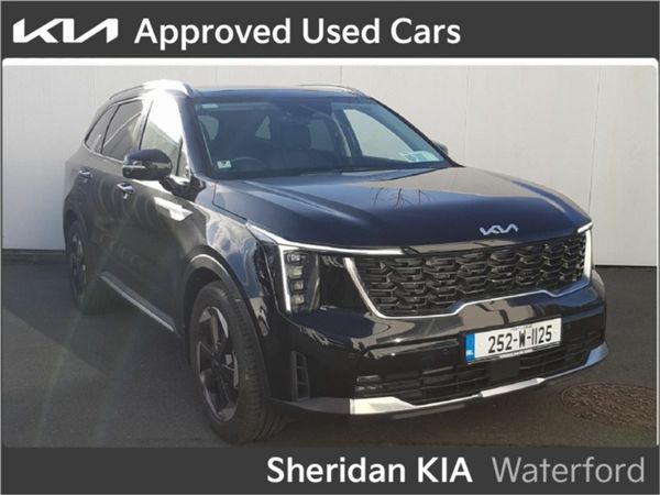 Kia Sorento SUV, Petrol Plug-in Hybrid, 2025, Black