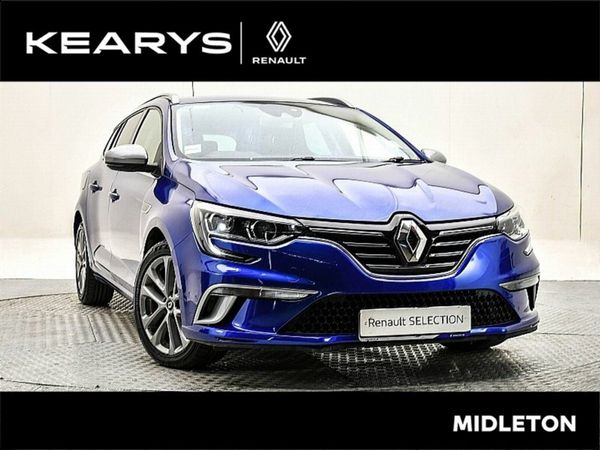 Renault Megane Estate, Petrol, 2018, Blue