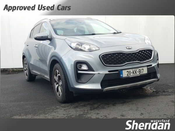 Kia Sportage SUV, Diesel Hybrid, 2021, Grey
