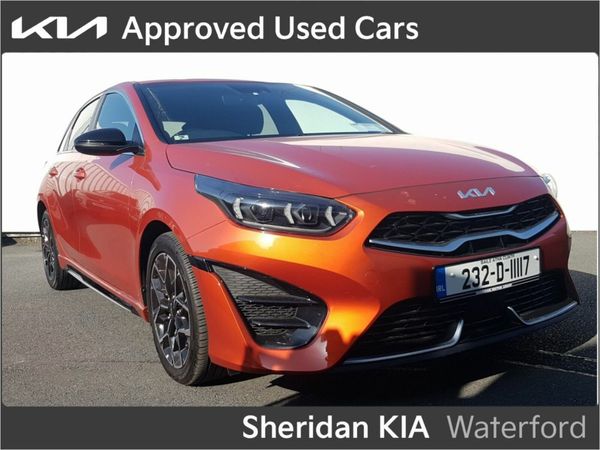 Kia Ceed Hatchback, Diesel Hybrid, 2023, Orange