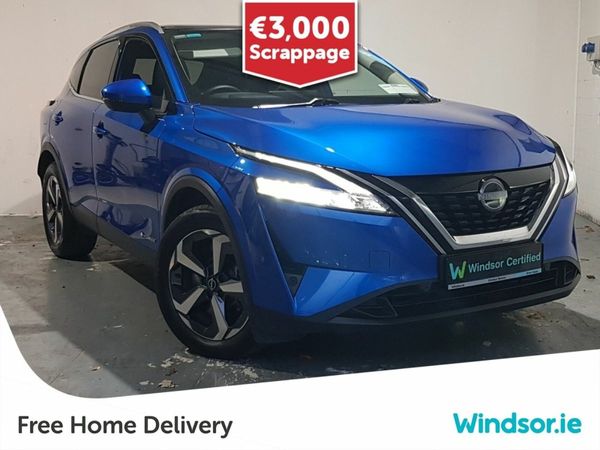 Nissan Qashqai MPV, Petrol Hybrid, 2024, Blue