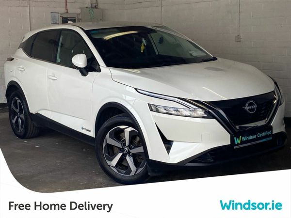 Nissan Qashqai MPV, Petrol Hybrid, 2023, White