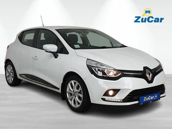 Renault Clio Hatchback, Petrol, 2018, White
