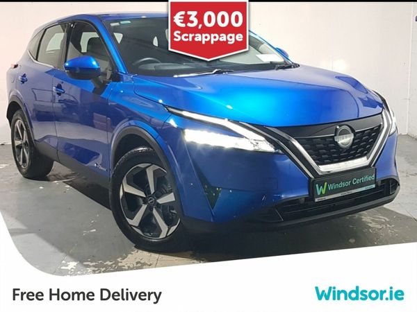 Nissan Qashqai MPV, Petrol Hybrid, 2024, Blue