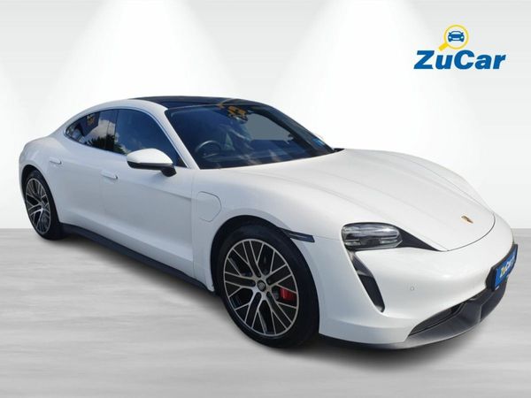 Porsche Taycan Hatchback, Electric, 2021, White