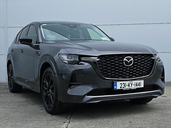 Mazda CX-60 SUV, Petrol Plug-in Hybrid, 2023, Grey