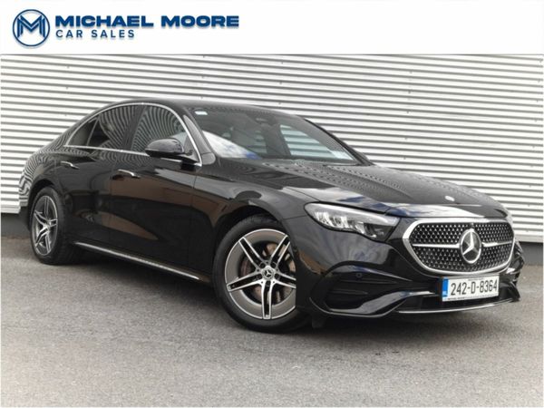Mercedes-Benz E-Class Saloon, Diesel Plug-in Hybrid, 2024, Black