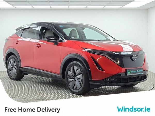 Nissan Ariya MPV, Electric, 2025, Red