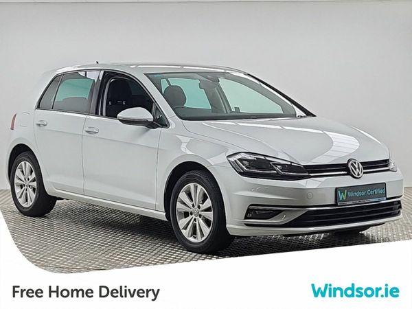 Volkswagen Golf Hatchback, Petrol, 2018, White