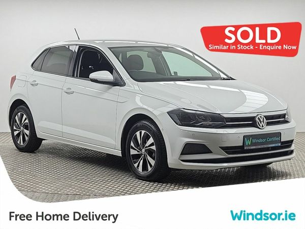 Volkswagen Polo Hatchback, Petrol, 2019, White