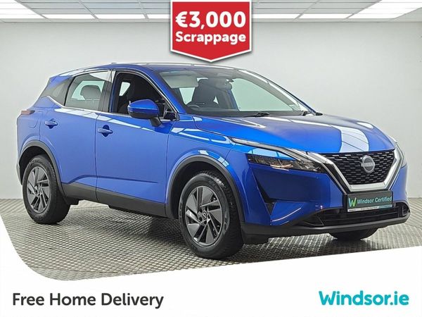 Nissan Qashqai MPV, Petrol, 2022, Blue
