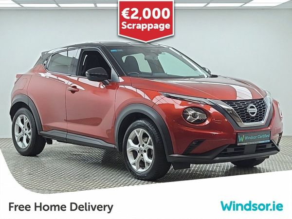 Nissan Juke SUV, Petrol, 2022, Red