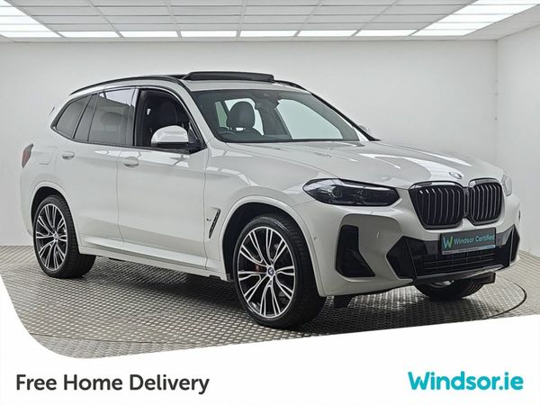 BMW X3 SUV, Petrol Hybrid, 2023, White