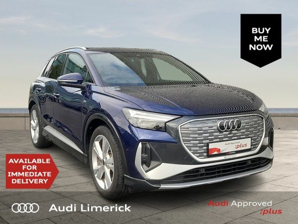 Audi Q4 e-tron SUV, Electric, 2023, Blue