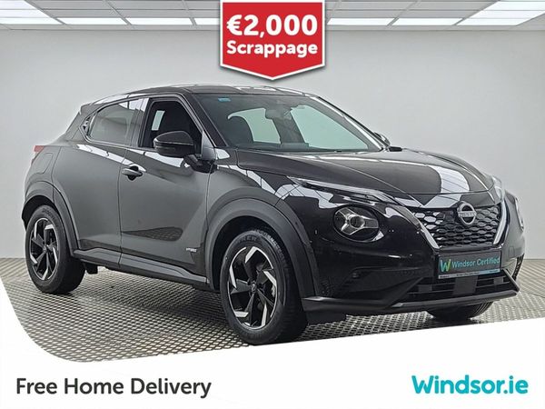 Nissan Juke SUV, Petrol Hybrid, 2024, Black