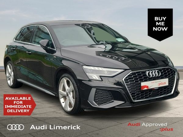 Audi A3 Hatchback, Petrol Plug-in Hybrid, 2023, Black