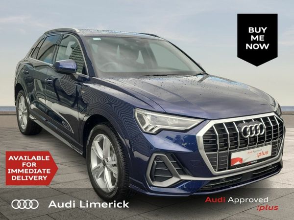 Audi Q3 SUV, Petrol Plug-in Hybrid, 2024, Blue