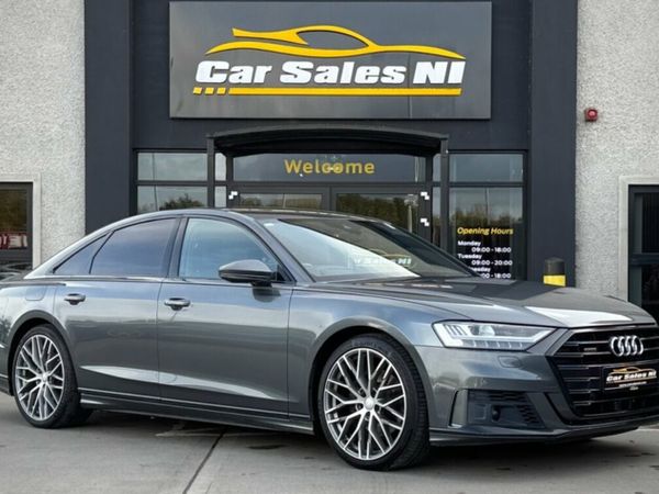 Audi A8 Saloon, Diesel Hybrid, 2019, Grey