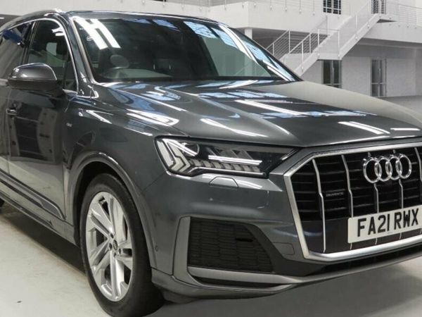 Audi Q7 SUV, Diesel Hybrid, 2021, Grey