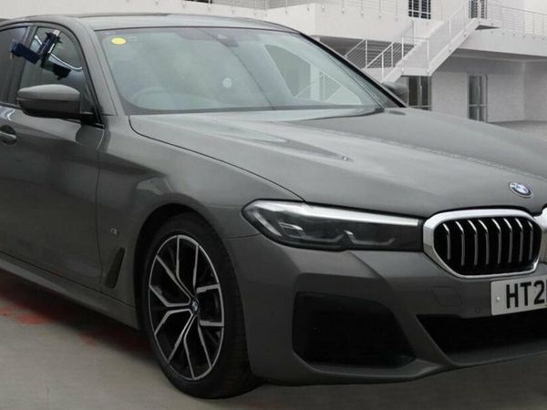 BMW 5-Series Saloon, Diesel Hybrid, 2021, Grey