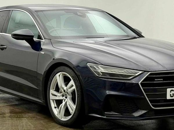 Audi A7 Hatchback, Diesel Hybrid, 2022, Blue