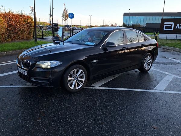 BMW 5-Series Saloon, Diesel, 2015, Black