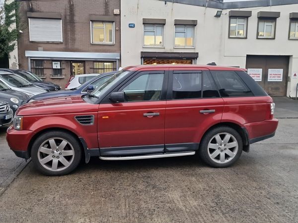 Land Rover Range Rover Sport SUV, Diesel, 2008, Red