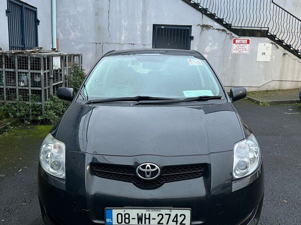 Toyota Auris Hatchback, Petrol, 2008, Black