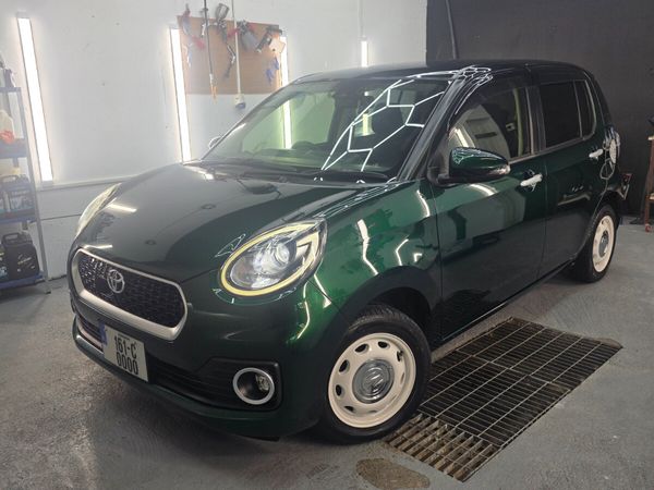 Toyota Passo Hatchback, Petrol, 2016, Green