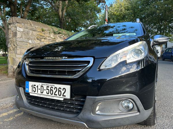 Peugeot 2008 SUV, Petrol, 2015, Black