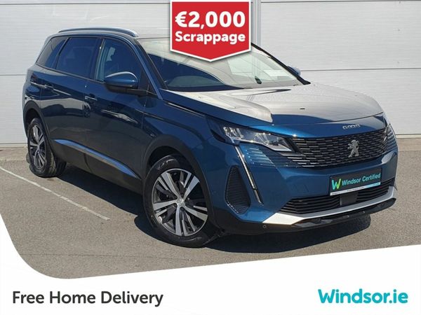 Peugeot 5008 MPV, Petrol, 2021, Blue