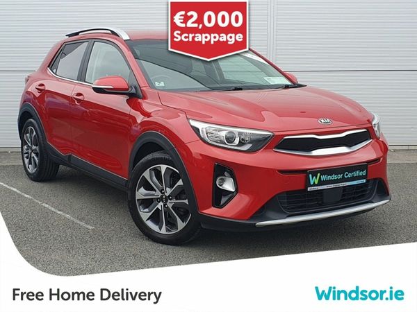 Kia Stonic Hatchback, Petrol, 2022, Red