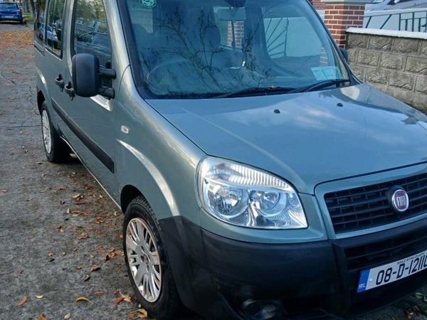 Fiat Doblo MPV, Petrol, 2008, Green