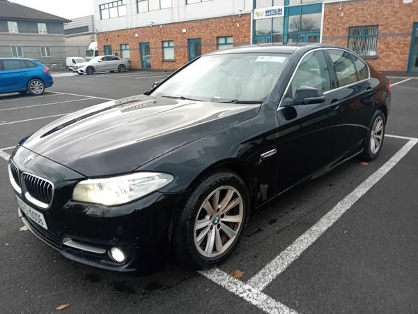 BMW 5-Series Saloon, Diesel, 2013, Black