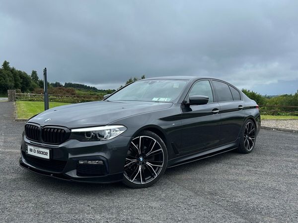BMW 5-Series Saloon, Diesel, 2018, Grey
